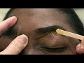 eyebrow wax compilation | Apple  store in Aventura Mall super crowded and best services
