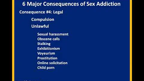Sex Addiction: The 6 Major Consequences of Sex Addiction