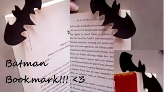 How To Batman Bookmark