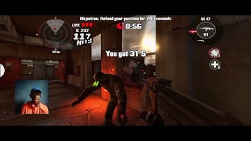 Surprise Encounter HARD QUEST :Dead Trigger walkthrough part 29