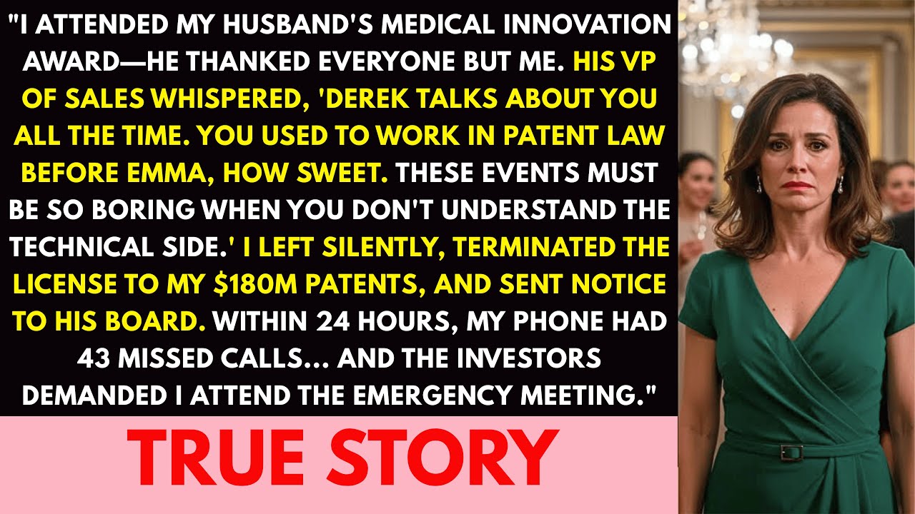 His Mistress Said 'You Used to Work in Patent Law—How Sweet'—So I Revoked His $180M License & Too...