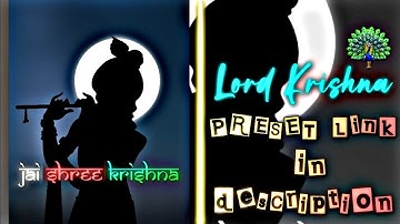Lord Krishna Badass Edit Preset In Description|| #krishna #shorts #preset