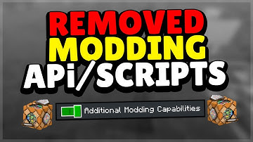 This Modding API is being removed from Minecraft Bedrock Edition