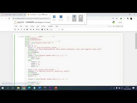 pembuatan quiz menggunakan bahasa pemrograman python || UTS DasPro