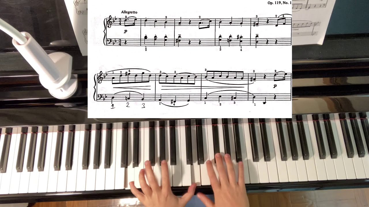 ABRSM 2021-2022, Piano Grade 5, A5 : Beethoven, Bagatelle in G minor- FAST and SLOW tempo
