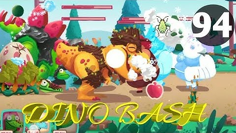 Dino Bash Level 94 Android walk-through Gameplay...!