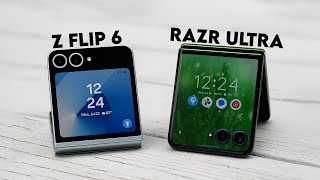 Motorola Razr Ultra 2025 vs Galaxy Z Flip 6 - 누가 더 잘했을까?