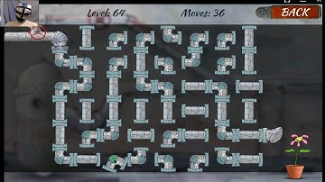 PLUMBER 2 LEVEL 64 SOLVED 3 STARS (LEVEL PACK 1)