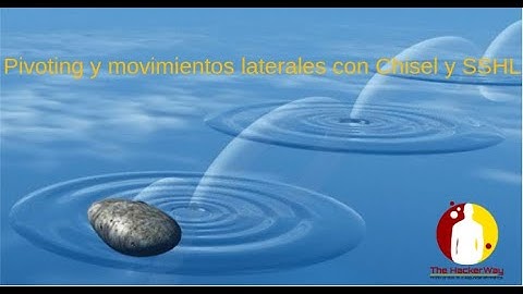 Pivoting y movimientos laterales con Chisel y SSHL