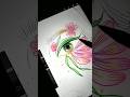 Digital Makeup Face Chart Art 02 / Beauty Inspiration / iPad Creative Process / ASMR