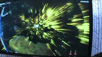 Opera demoing hits from their browsers around the world at MWC 201