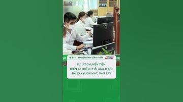 Từ ngày 1/7 chuyển tiền trên 10 triệu đồng phải xác thực bằng khuôn mặt, vân tay #shorts