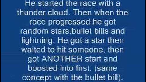 Mario Kart Wii Wifi Hacker?