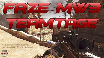 FaZe: Modern Warfare 3 Teamtage #1