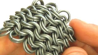 CHAIN MAILLE TUTORIAL KING`S MAILLE