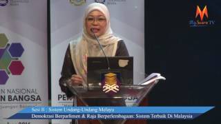 Demokrasi Berparlimen & Raja Berperlembagaan Sistem Terbaik Di Malaysia