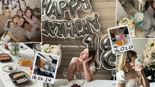 18th birthday vlog: отмечаю день рождения своей мечты
