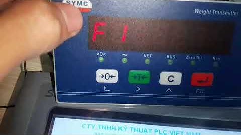 BC360L1  kết nối HMI chạy mode 11 ,dùng cho đóng bao