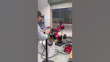 Show welding technology to netizens #welding robot #industrial robot #spraying robot #peter