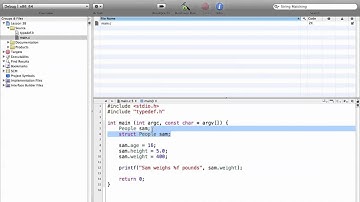 C Programming on the Mac L38 - Typedef