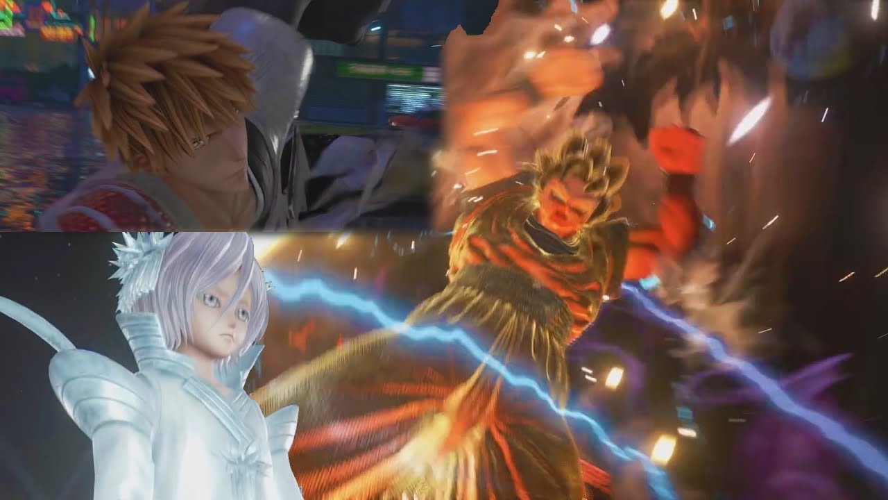 Jump Force Gameplay With All Bleach Naruto One Piece Dragon Ball Z Characters Confirmed So Far Youtube