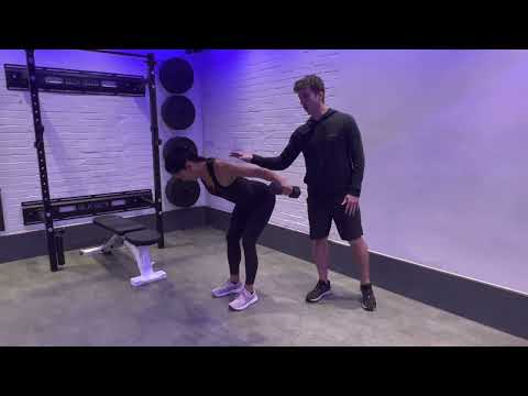 How To: Dumbbell Bent Over Reverse Flyes