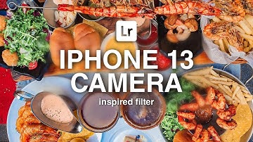 iPhone 13 Camera Inspired Preset | How To Edit like iPhone 13 Filter in Lightroom | ReddBradford