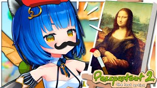 【Passpartout 2】Drawing in 3D with a REAL Canvas?【Poko Rakun】