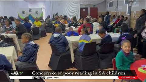 Concern over poor reading in SA children