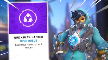 Tracer Is OP In The NEW Quickplay Hacked | Overwatch 2