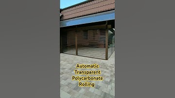 Transparent Polycarbonate Rolling Shutter: Next-Level Security & Style #viralvideo #shorts