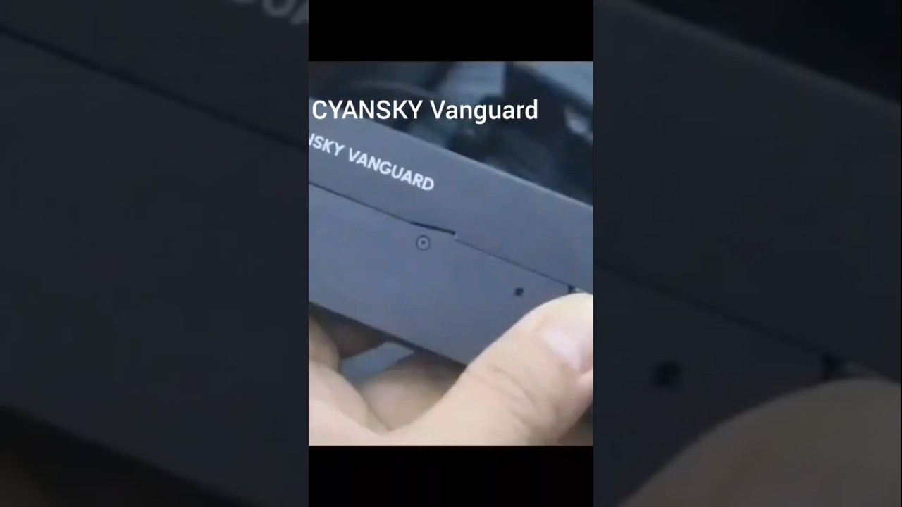 CYANSKY Vanguard Slide-Action Fidget & EDC Flashlight