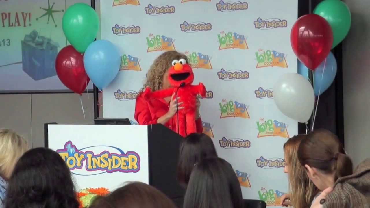 Elmo Kicks off The Big Toy Book's Holiday of Play YouTube