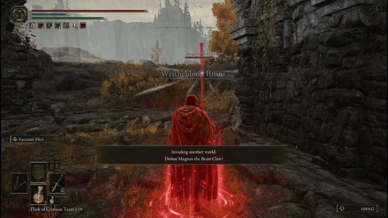 Magnus the Beast Claw Altus Plateau Elden Ring Playthrough YouTube