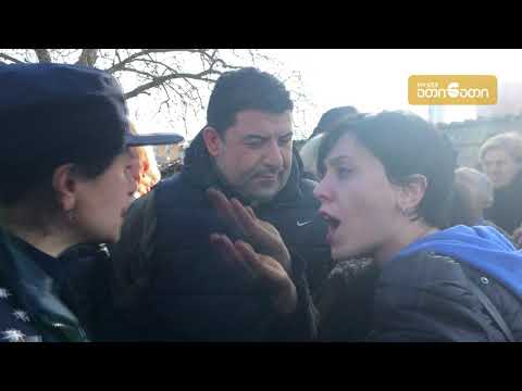 ხმაური ზუგდიდში - სამართალდამცავებმა ერთი გარემოვაჭრე დააკავეს