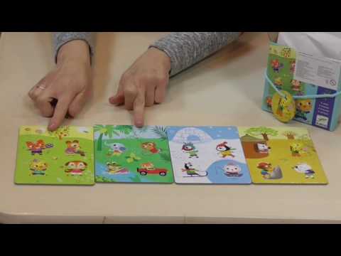 Детское лото 4 друзей DJ08124 Djeco