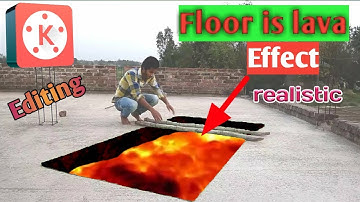 Kinemaster editing#56/floor is lava effect/how to make it?lava effect.