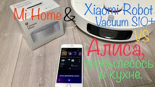 Mi Home & Xiaomi Robot Vacuum s10+ vs Яндекс Алиса