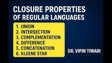 Lecture 23 Closure Properties of Regular Languages
