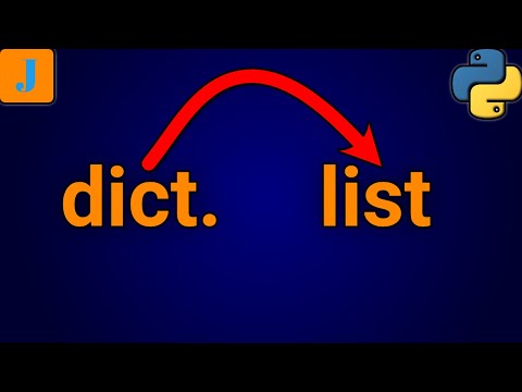 How To Convert Dictionary To List In Python