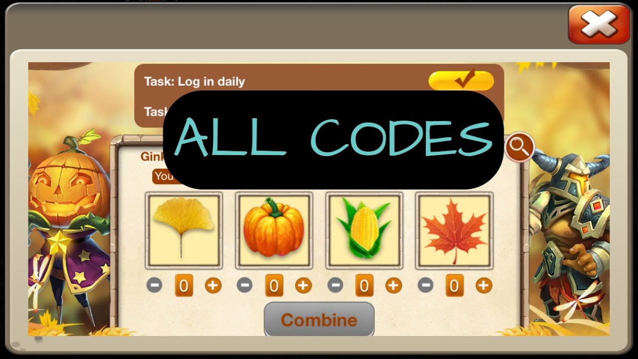 Castle Clash Magic Lab Codes IOS November 2020