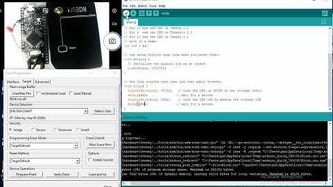 MK20DX arduino and USBDM flash programing