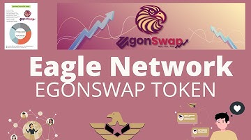 Eagle Network - EGONSWAP DEX & Tokens. Just Like Pancake Swap! Well At Least We See Utility Right?