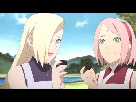 Sakura VS Ino COOKING BATTLE, Ino Says Sakura Flat Chested - Naruto Boruto