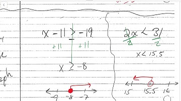 3.2 & 3.3 VIDEO NOTES
