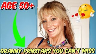 Top Granny Over 50 Years Old Celebrity Love Stars V4 202425