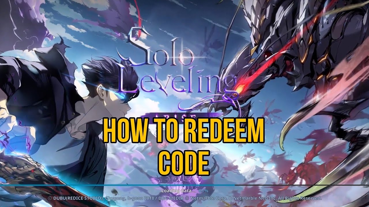 how to redeem code  in solo leveling arise. I phone  User link in the Description 👇
