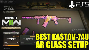 Best Kastov 74U Class Setup MODERN WARFARE 2 Kastov 74U Class Setup | Kastov 74U Class Setup MW2 PS5
