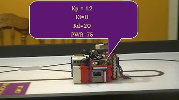Tuning a Line Following PID controller