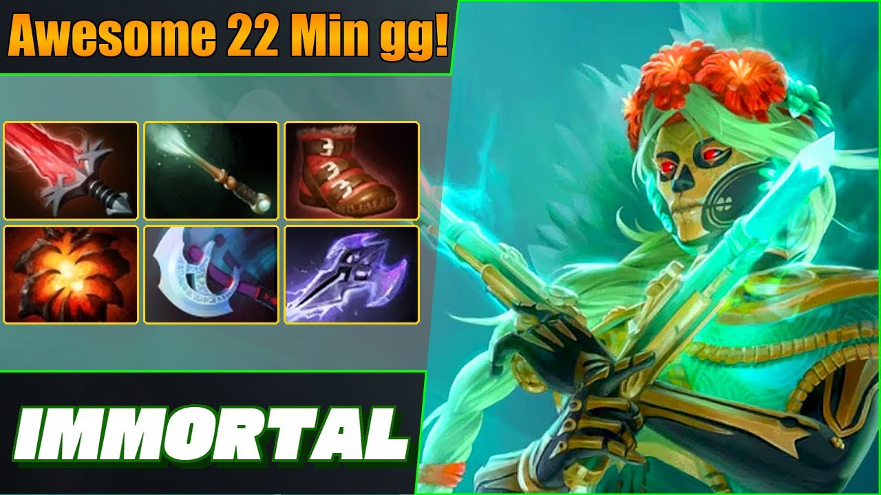 Immortal Muerta Mid ⚡ Unbelievable 22 Min gg! Dota 2 DotaPulse Highlight Gameplay